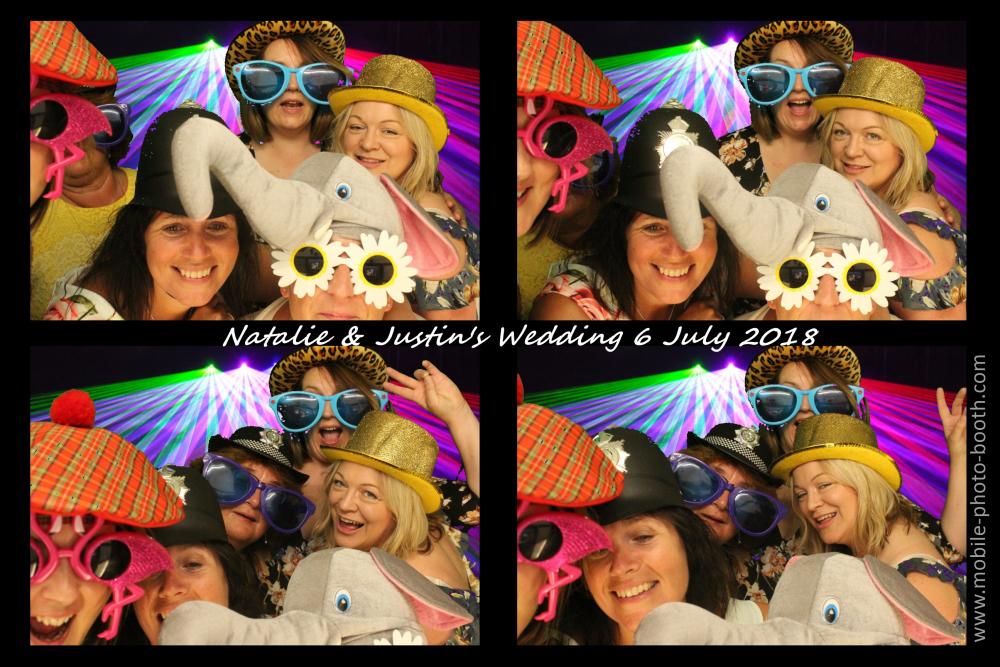 Natalie & Justin's Wedding | View more photos from the event at images.mobile-photo-booth.com/u/MobilePhotoBoothUK/Natalie-Justins-Wedding